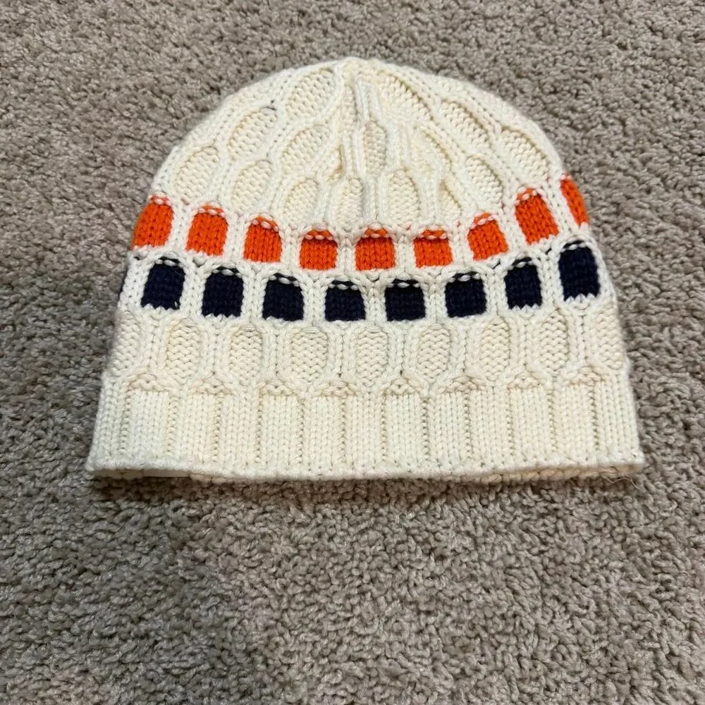 Nfl Men's Cream and White Hat